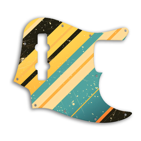 Fender Jazz Bass Highway One Custom Pickguard Scratchplate RETRO Design