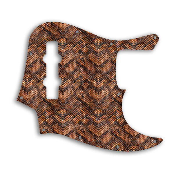 Fender Jazz Bass Highway One Custom Pickguard Scratchplate SNAKE Design