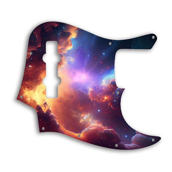 Fender Jazz Bass Highway One Custom Pickguard Scratchplate Space Design