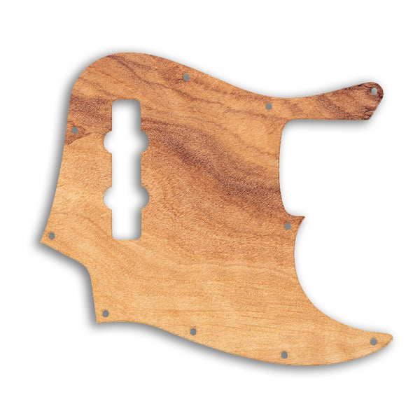 Fender Jazz Bass Highway One Custom Pickguard Scratchplate Wood Design