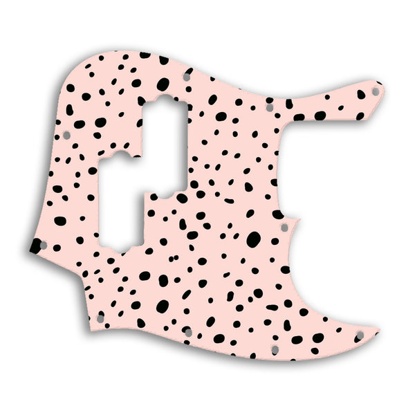 Fender Jazz Bass Blacktop Custom Pickguard Scratchplate GIRLY Design