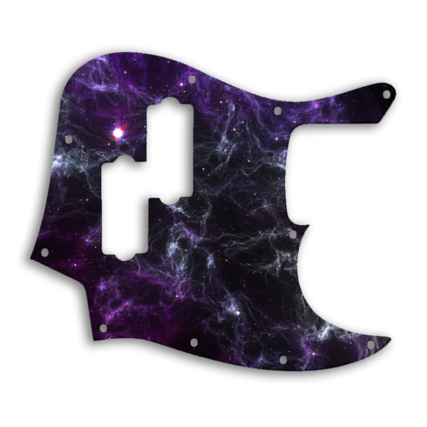 Fender Jazz Bass Blacktop Custom Pickguard Scratchplate SPACE Design