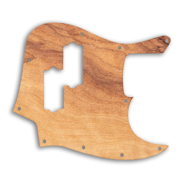 Fender Jazz Bass Blacktop Custom Pickguard Scratchplate Wood Design