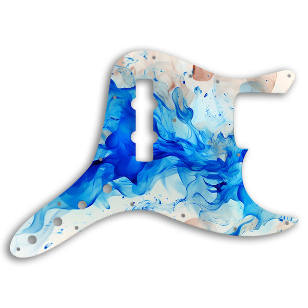 Fender Jazz Bass Custom Custom Pickguard Scratchplate Fire Design