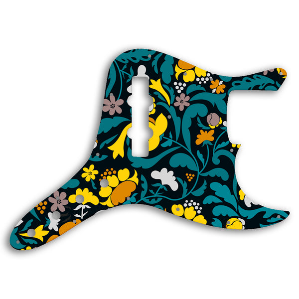 Fender Jazz Bass Custom Custom Pickguard Scratchplate Folk Design