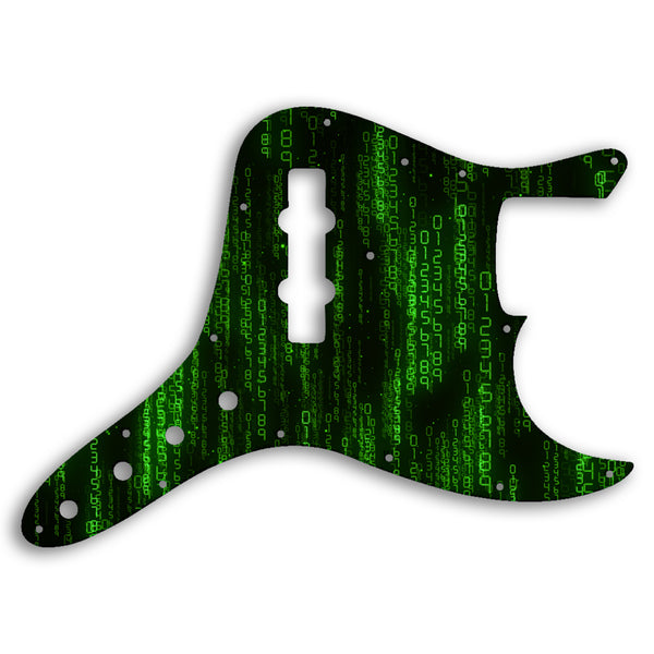 Fender Jazz Bass Custom Custom Pickguard Scratchplate MATRIX Design