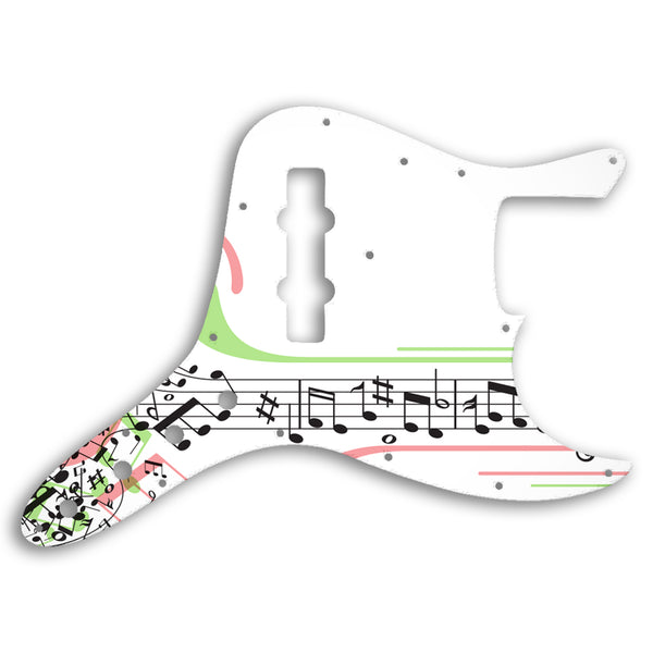 Fender Jazz Bass Custom Custom Pickguard Scratchplate Music Design