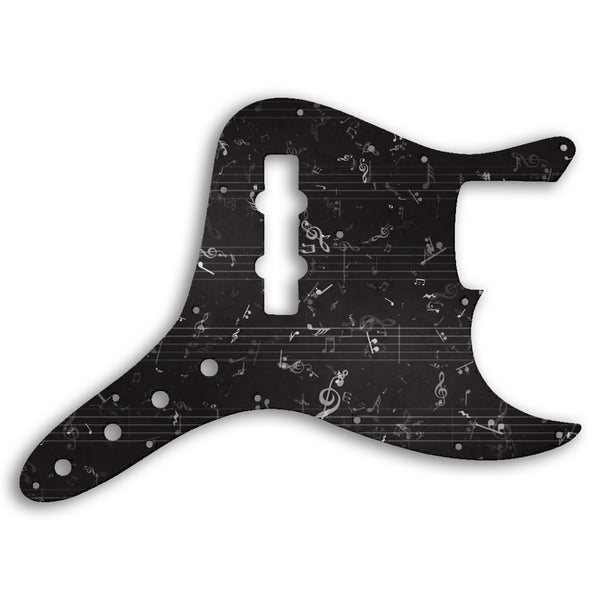 Fender Jazz Bass Custom Custom Pickguard Scratchplate Music Design