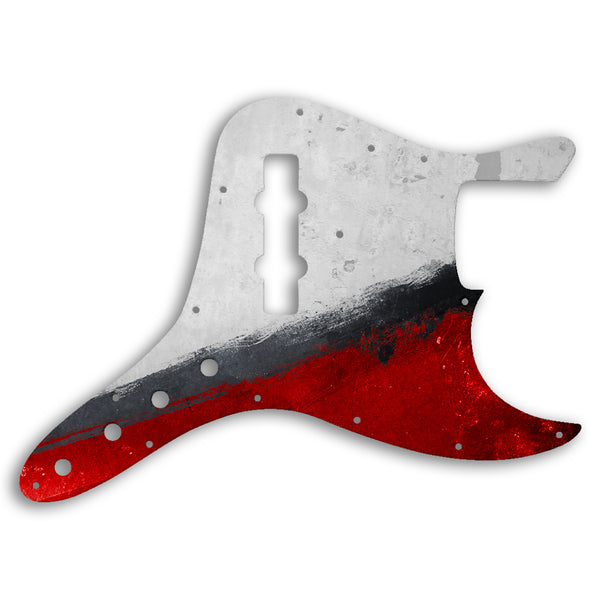 Fender Jazz Bass Custom Custom Pickguard Scratchplate PAINT Design