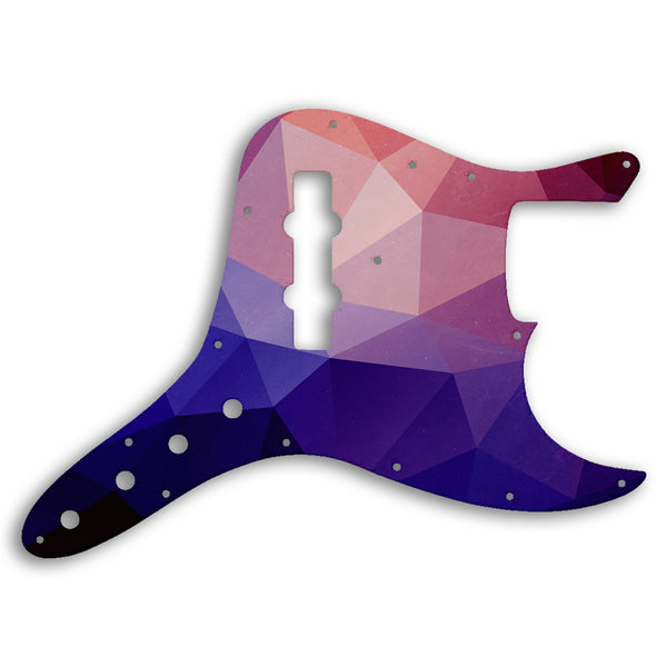 Fender Jazz Bass Custom Custom Pickguard Scratchplate POLYGON Design