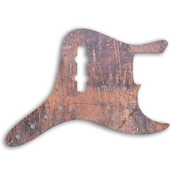 Fender Jazz Bass Custom Custom Pickguard Scratchplate Rust Design