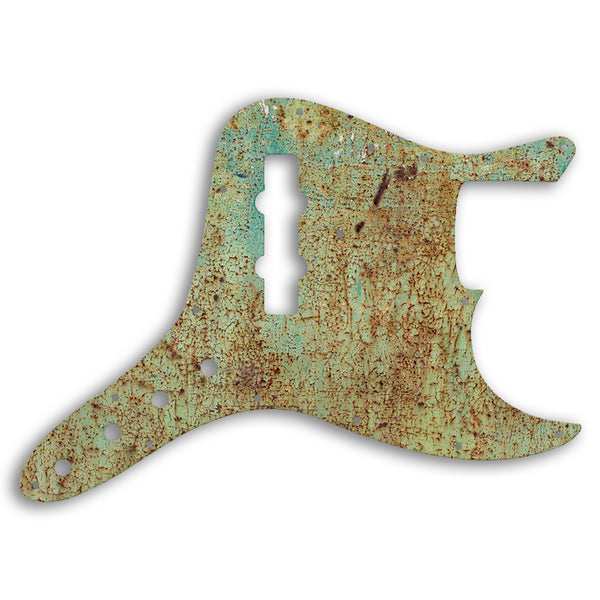 Fender Jazz Bass Custom Custom Pickguard Scratchplate Rust Design