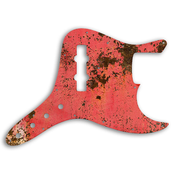 Fender Jazz Bass Custom Custom Pickguard Scratchplate Rust Design