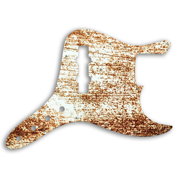 Fender Jazz Bass Custom Custom Pickguard Scratchplate Rust Design