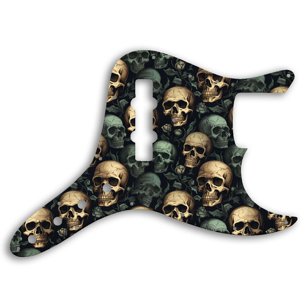 Fender Jazz Bass Custom Custom Pickguard Scratchplate SKULL Design