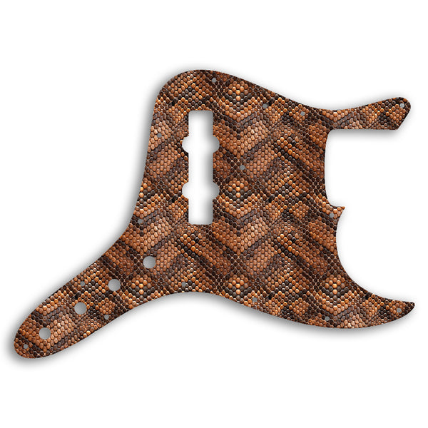 Fender Jazz Bass Custom Custom Pickguard Scratchplate SNAKE Design