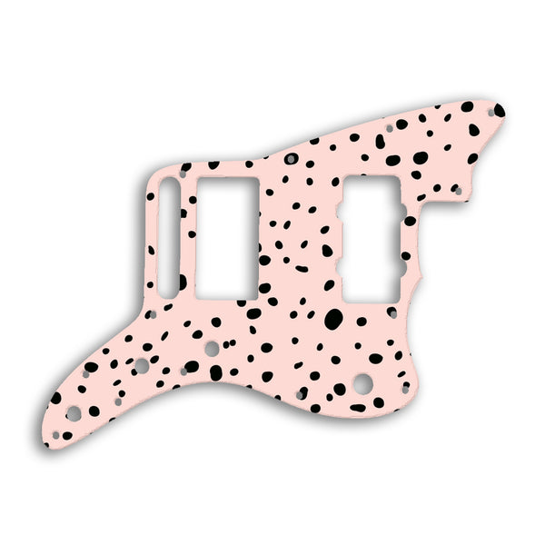 Fender Jazzmaster Blacktop Custom Pickguard Scratchplate GIRLY Design