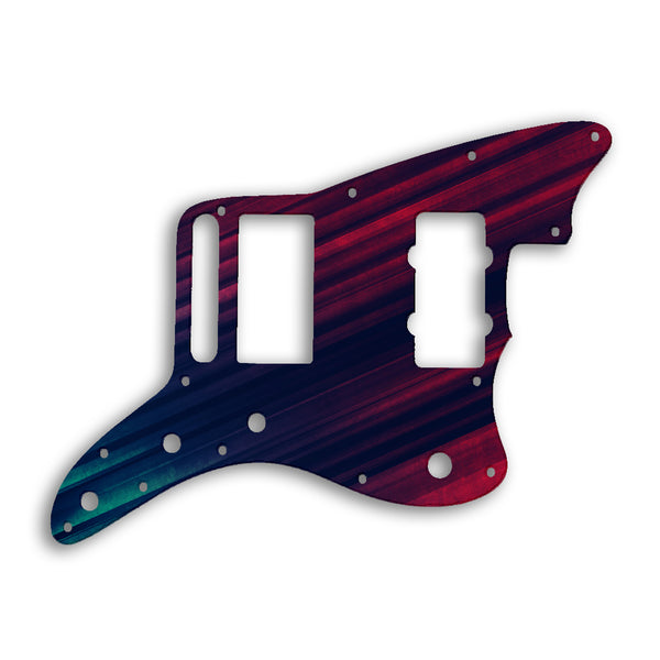 Fender Jazzmaster Blacktop Custom Pickguard Scratchplate GRUNGE Design