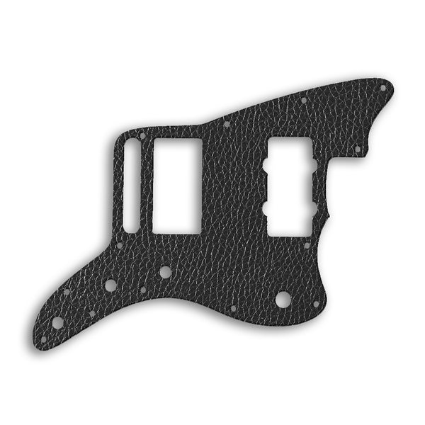 Fender Jazzmaster Blacktop Custom Pickguard Scratchplate Leather Design