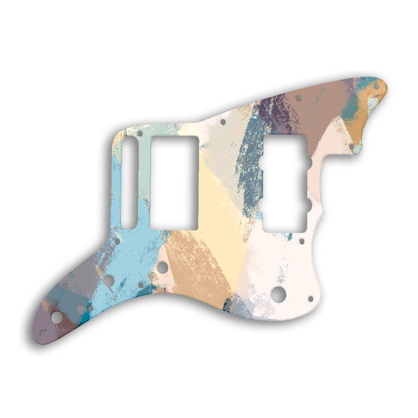 Fender Jazzmaster Blacktop Custom Pickguard Scratchplate PAINT Design