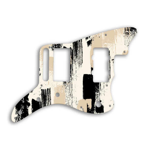 Fender Jazzmaster Blacktop Custom Pickguard Scratchplate PAINT Design