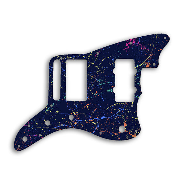 Fender Jazzmaster Blacktop Custom Pickguard Scratchplate PAINT Design