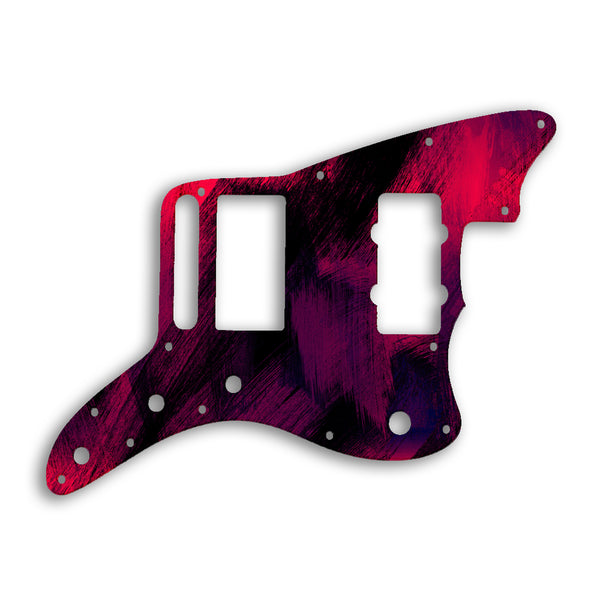 Fender Jazzmaster Blacktop Custom Pickguard Scratchplate PAINT Design