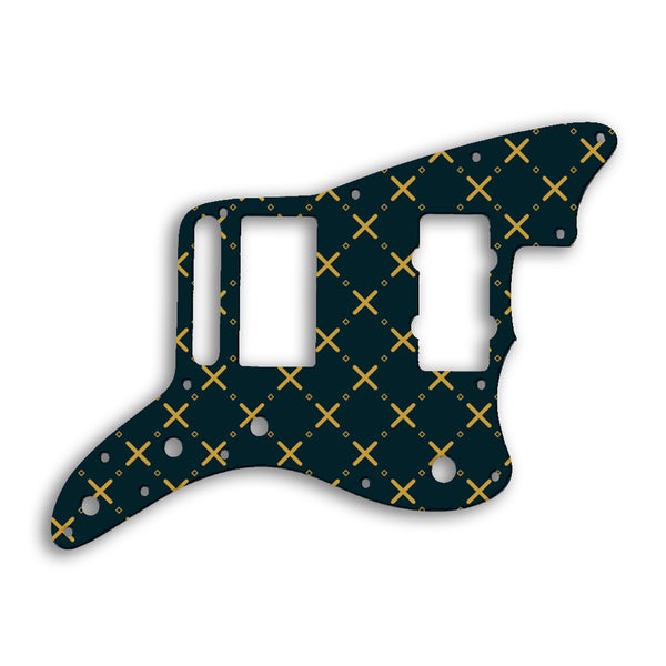 Fender Jazzmaster Blacktop Custom Pickguard Scratchplate Pattern Design