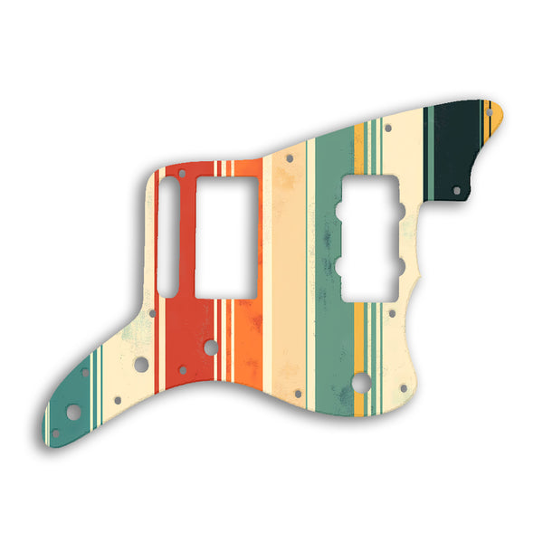 Fender Jazzmaster Blacktop Custom Pickguard Scratchplate RETRO Design