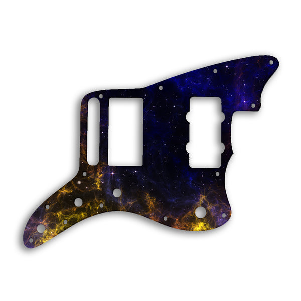 Fender Jazzmaster Blacktop Custom Pickguard Scratchplate SPACE Design