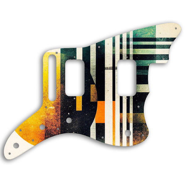 Fender Jazzmaster HH Custom Pickguard Scratchplate ABSTRACT Design