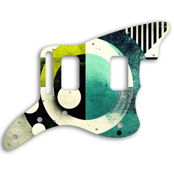 Fender Jazzmaster HH Custom Pickguard Scratchplate ABSTRACT Design