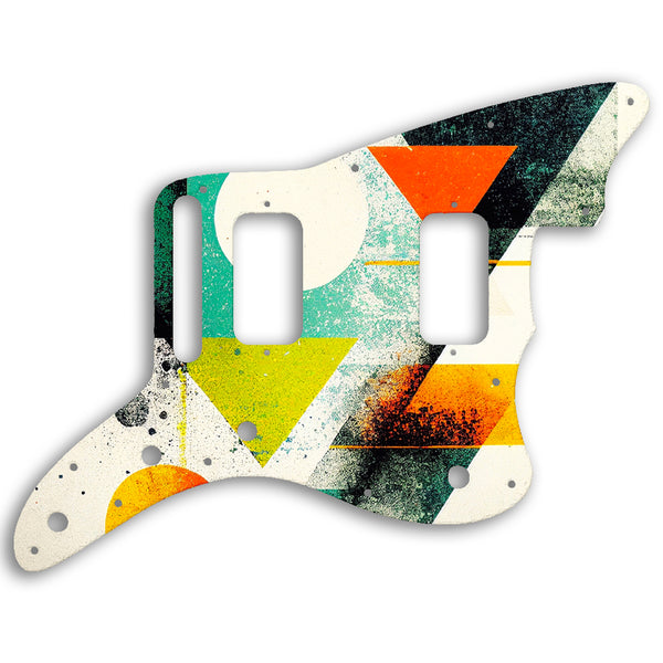 Fender Jazzmaster HH Custom Pickguard Scratchplate ABSTRACT Design