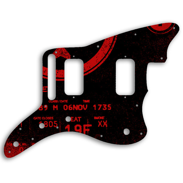 Fender Jazzmaster HH Custom Pickguard Scratchplate ABSTRACT Design