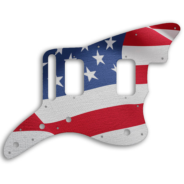 Fender Jazzmaster HH Custom Pickguard Scratchplate Flag Design