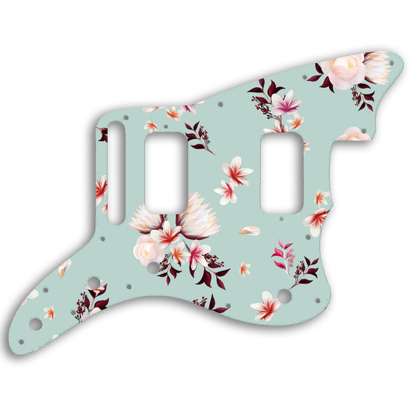 Fender Jazzmaster HH Custom Pickguard Scratchplate FLOWERS Design