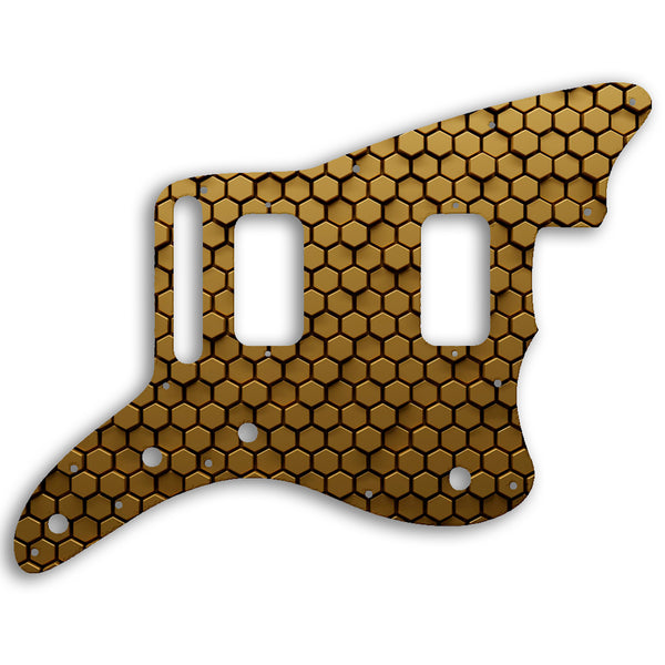 Fender Jazzmaster HH Custom Pickguard Scratchplate HONEYCOMB Design