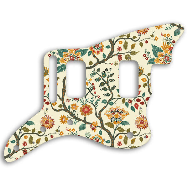 Fender Jazzmaster HH Custom Pickguard Scratchplate INDIAN_FLORAL Design