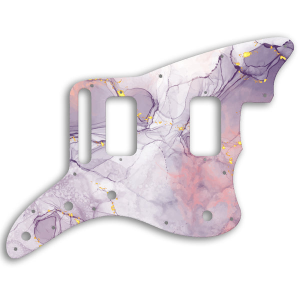 Fender Jazzmaster HH Custom Pickguard Scratchplate Marble Design