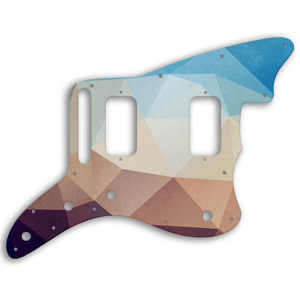 Fender Jazzmaster HH Custom Pickguard Scratchplate POLYGON Design