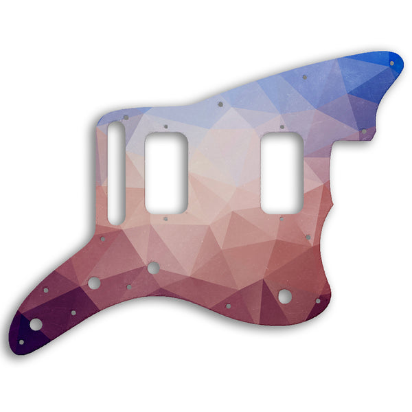 Fender Jazzmaster HH Custom Pickguard Scratchplate POLYGON Design