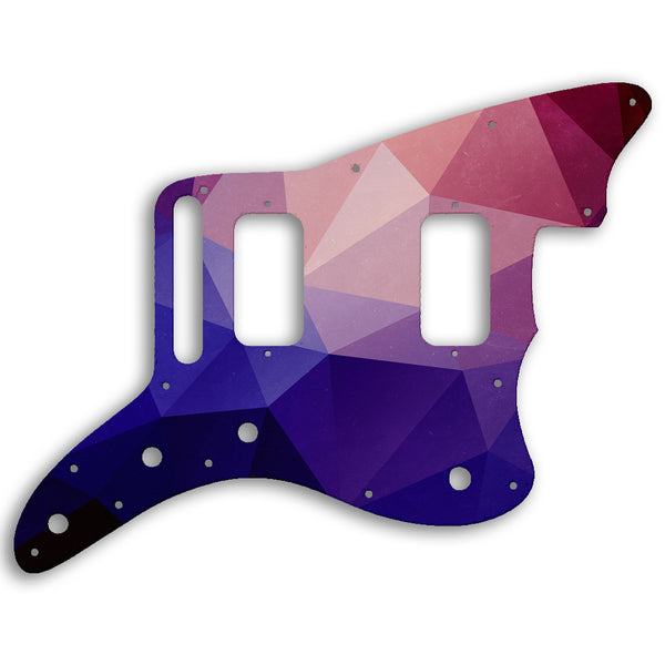 Fender Jazzmaster HH Custom Pickguard Scratchplate POLYGON Design