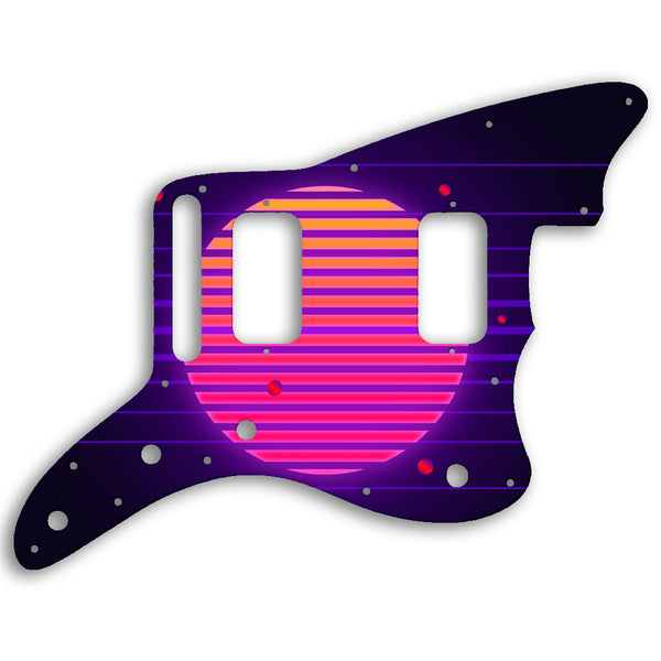 Fender Jazzmaster HH Custom Pickguard Scratchplate TRON Design