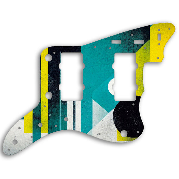 Fender Jazzmaster Made In Japan Reissue Custom Pickguard Scratchplate ABSTRACT Design