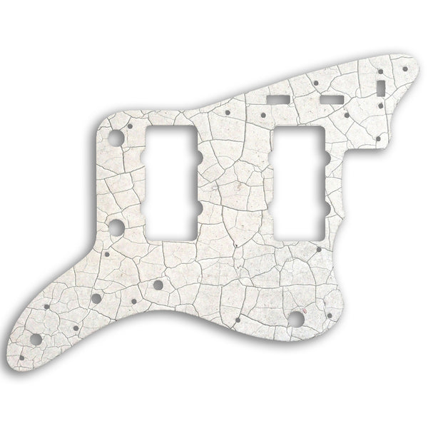 Fender Jazzmaster Made In Japan Reissue Custom Pickguard Scratchplate CRACKED Design