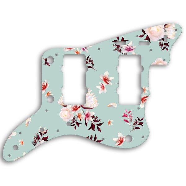 Fender Jazzmaster Made In Japan Reissue Custom Pickguard Scratchplate FLOWERS Design