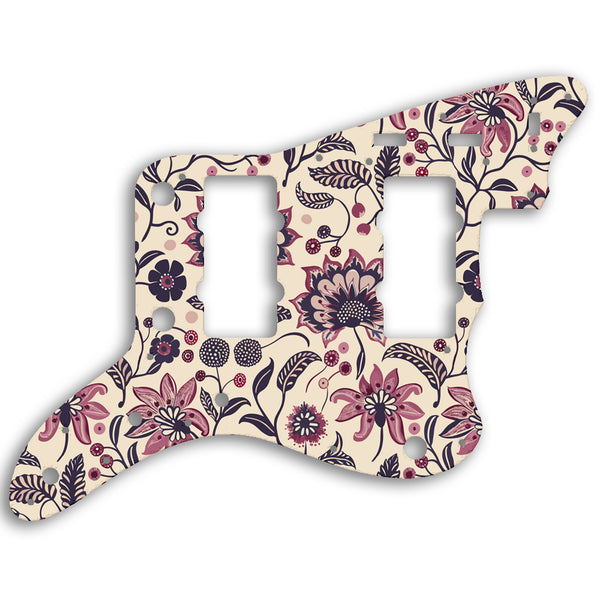 Fender Jazzmaster Made In Japan Reissue Custom Pickguard Scratchplate INDIAN_FLORAL Design