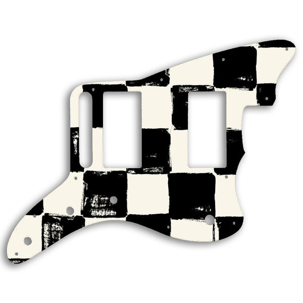 Fender Jazzmaster Special Edition Blacktop HH Custom Pickguard Scratchplate CHESS Design