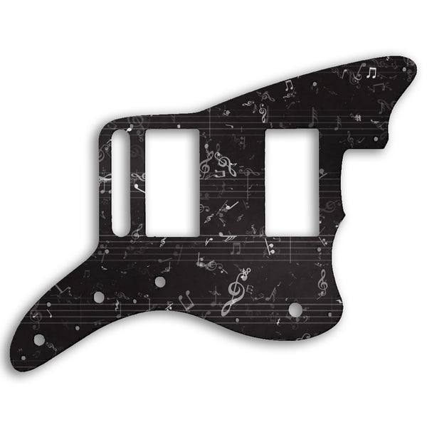 Fender Jazzmaster Special Edition Blacktop HH Custom Pickguard Scratchplate Music Design