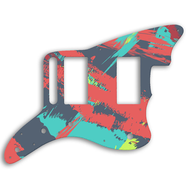 Fender Jazzmaster Special Edition Blacktop HH Custom Pickguard Scratchplate PAINT Design